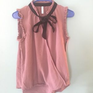 Brand-new sleeveless blouse
